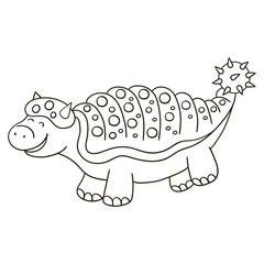 Coloring Illustration in hand drawn style. Children's drawings for your design