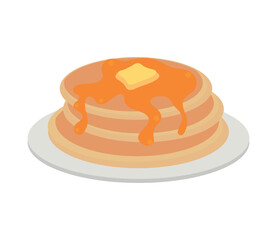pancakes breakfast icon