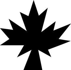  maple leaf design trendy on white background..eps