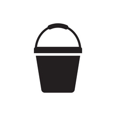 bucket icon vector design illustration