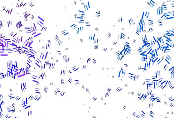 Light Blue, Red vector pattern with narrow lines.