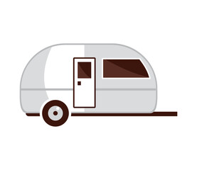 camper trailer icon