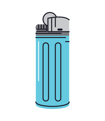 blue lighter icon