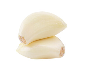Garlic cloves on transparent png