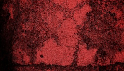 A textured background featuring deep red tones with a distressed, grunge appearance. The surface shows scratches and uneven patterns, creating a vintage feel.