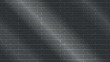 brick wall background with lamplight