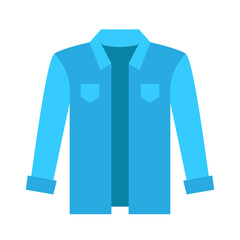 Naklejka premium Illustration of Jacket design Icon