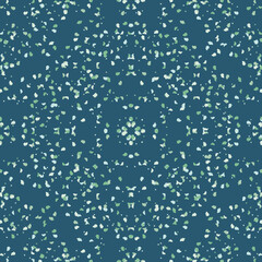 Seamless fractal pattern in vector format for printed fabrics or any other purposes. Every object is grouped base on color so the pattern is editable, tileable and easy to use.