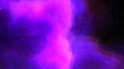 Space background with nebula and stars, nebula in deep space, abstract colorful background 3d render
