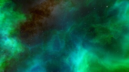 Fototapeta premium Space background with nebula and stars, nebula in deep space, abstract colorful background 3d render 