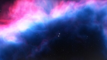 Space nebula, for use with projects on science, research, and education. Illustration
