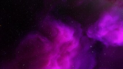 nebula gas cloud in deep outer space, science fiction illustration, colorful space background with stars 3d render

