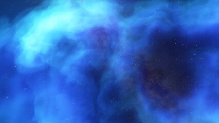 Fototapeta premium Space background with realistic nebula and shining stars. Colorful cosmos with stardust and milky way. Magic color galaxy. Infinite universe and starry night. 3d render 