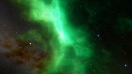 Deep outer space with stars and nebula
