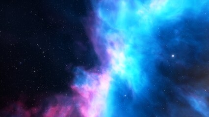 Deep outer space with stars and nebula
