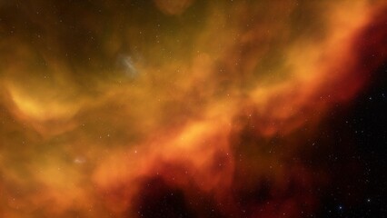 Space nebula, for use with projects on science, research, and education. Illustration
