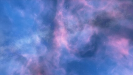 Space nebula, for use with projects on science, research, and education. Illustration
