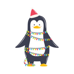 penguin christmas character