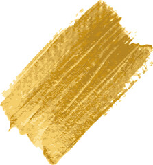 gold brush stroke