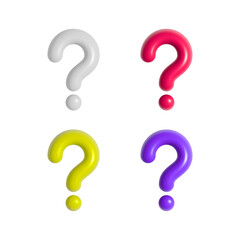 ask, question, faq icon 3d