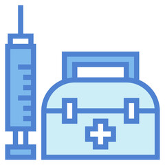 first aid two tone icon style