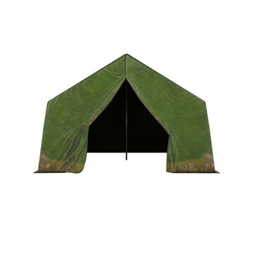 Army Tent isolated