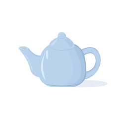 teapot isolated on white