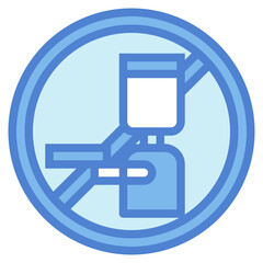 no hunt two tone icon style