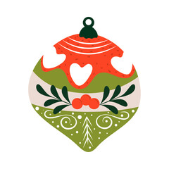 ball christmas icon