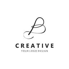 B Letter vector illustration