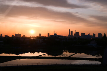 埼玉県さいたま市の日の出