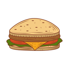 sandwich food icon