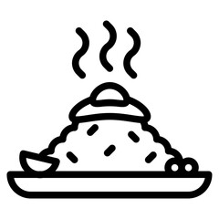 fried line icon