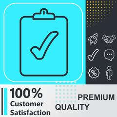 project icon. Social media sign. Vector illustration