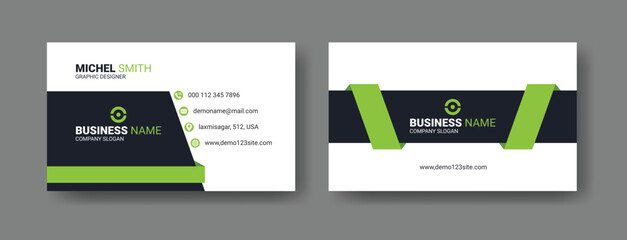 business card template design
