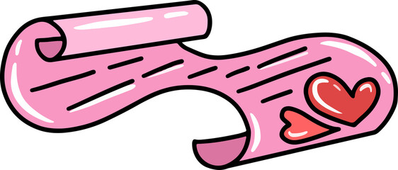 Love Letter with Heart Icon