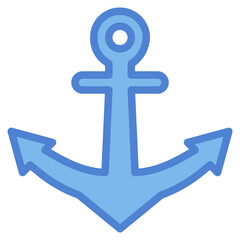 anchor two tone icon style