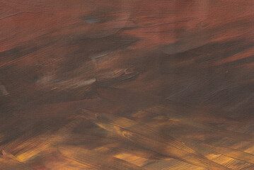 brown painted acrylic background texture