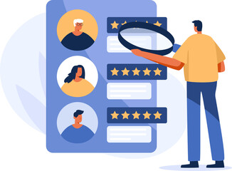 Hiring remotely and send job application or CV online. HR Flat character. png illustration