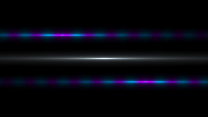 3d Rendering. Abstract violet, blue, black light pattern with the gradient. Background black dark modern.