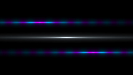 3d Rendering. Abstract violet, blue, black light pattern with the gradient. Background black dark modern.