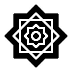 arabesque glyph icon