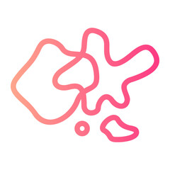 abstract shape gradient icon