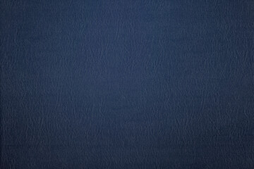 Natural blue leather texture for background or wallpaper