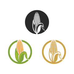 Corn logo illustration vector