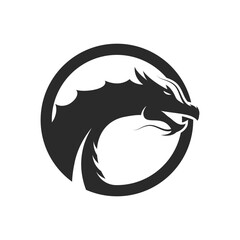 Dragon logo template