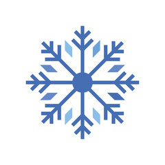 Snowflakes icon and symbol ilustration