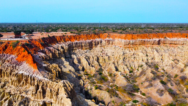 Aerial photograph of Miradouro da Lua