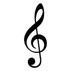 treble clef and notes