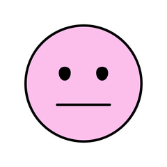 Fototapeta premium sad smile